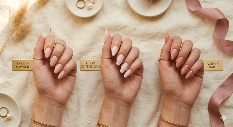 SNS Dip Powder vs. Gel-X vs. Acrylic: Which Nail Enhancement Is Right for You?